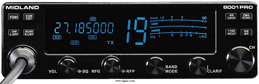 A picture of Midland 8001 Pro