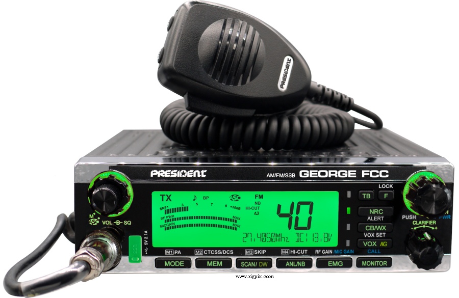 New President George FCC All Mode CB Radio