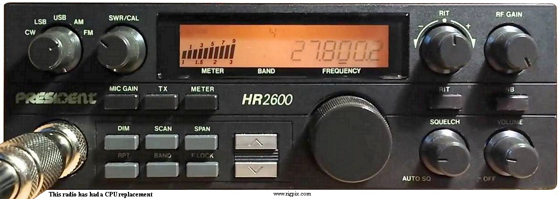 A picture of President HR-2600