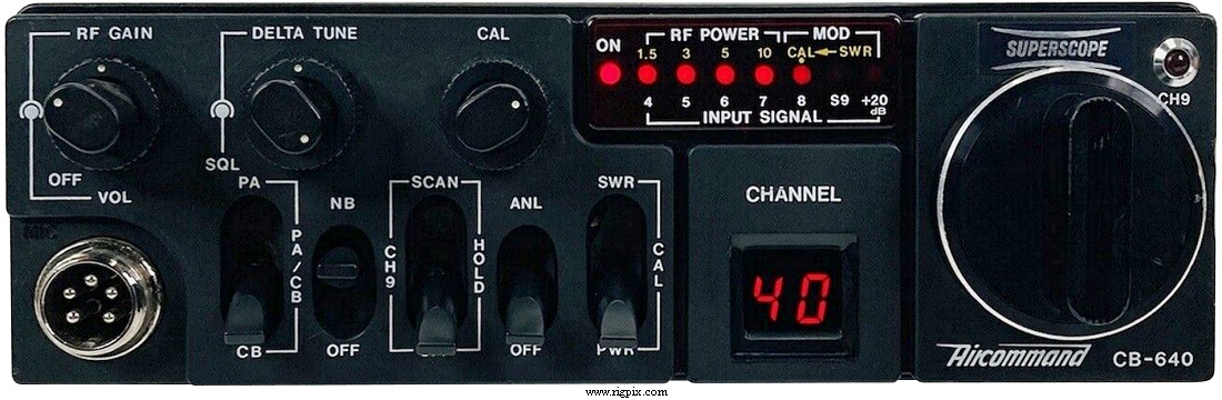 A picture of Superscope Aircommand CB-640