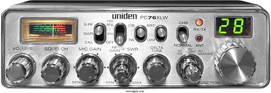 A picture of Uniden PC-76XLW