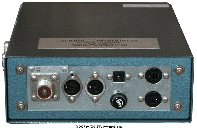 A rear picture of Zodiac M-5006LM