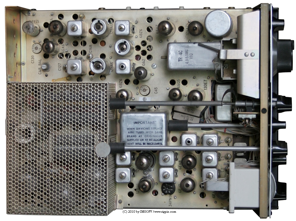 An inside picture of Drake TR-4C