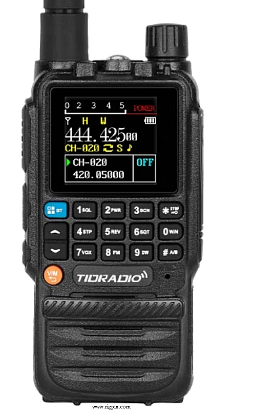 A picture of TIDRadio TD-H3 GMRS