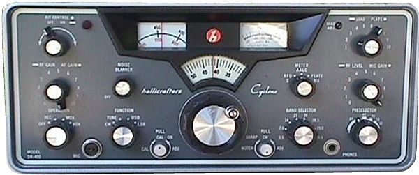 A picture of Hallicrafters SR-400 ''Cyclone''