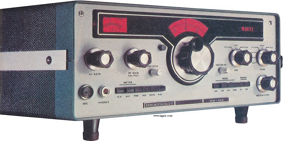 A picture of Heathkit HW-104