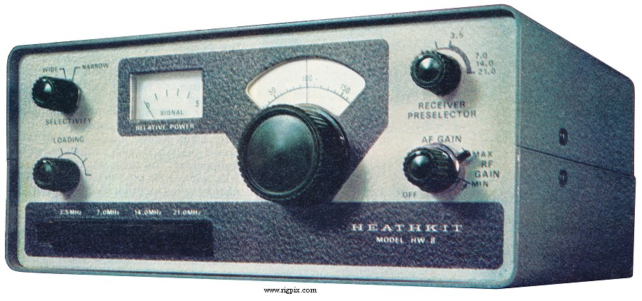 A picture of Heathkit HW-8