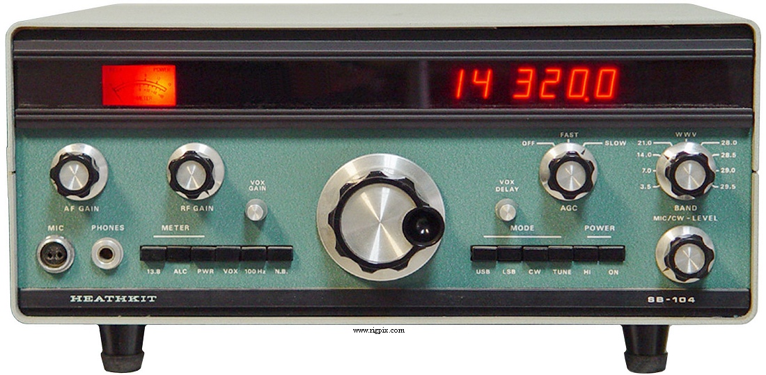 A picture of Heathkit SB-104