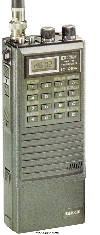 A picture of Icom IC-02A
