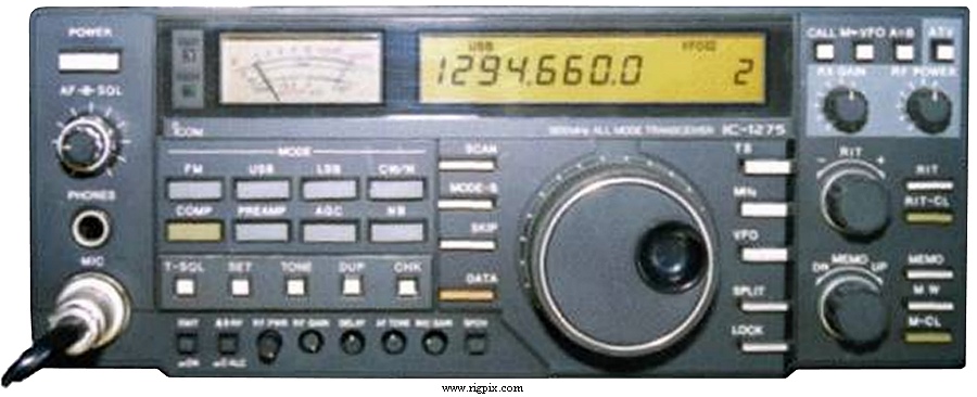 A picture of Icom IC-1275E