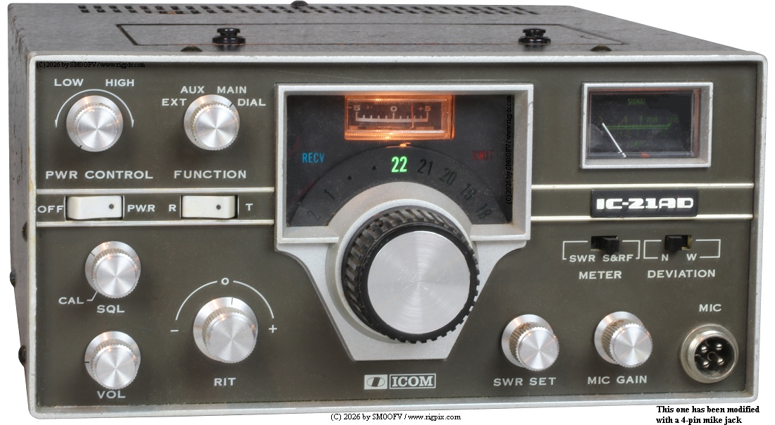 A picture of Icom IC-21AD