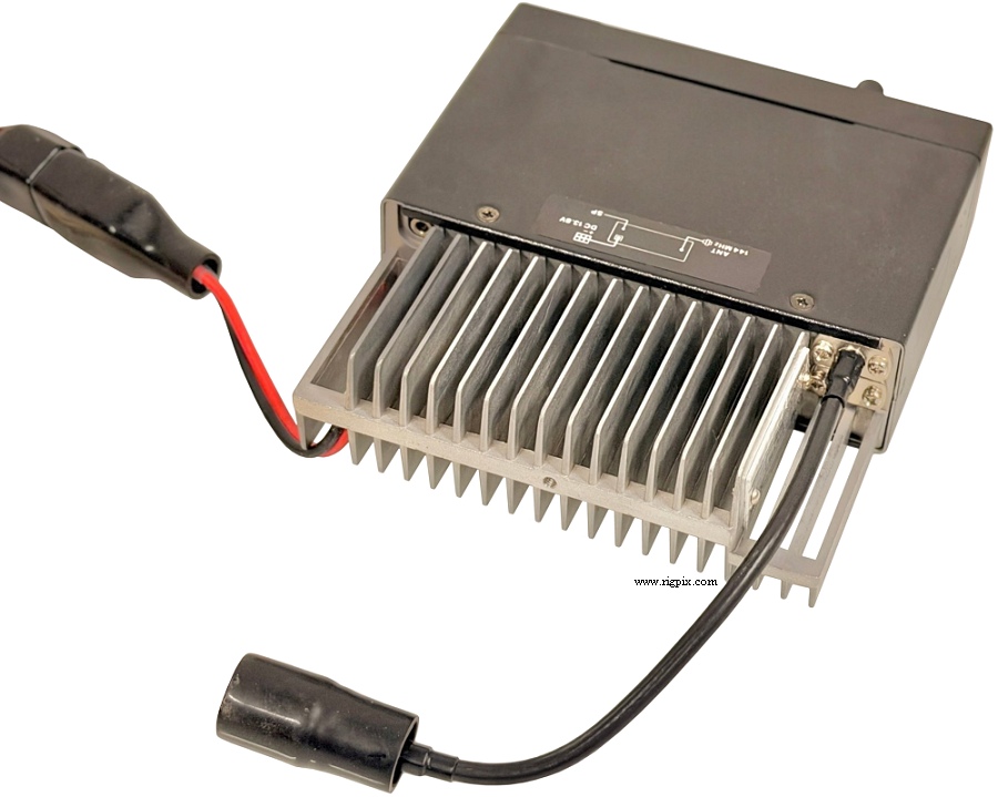 A rear picture of Icom IC-229H