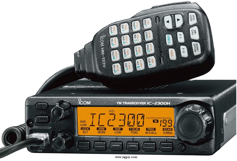 A picture of Icom IC-2300H