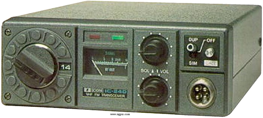 A picture of Icom IC-240