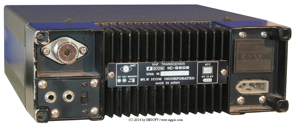 RigPix Database - Icom - IC-260E