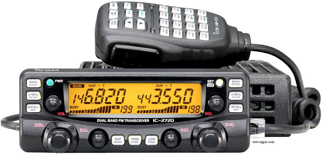 A picture of Icom IC-2720H