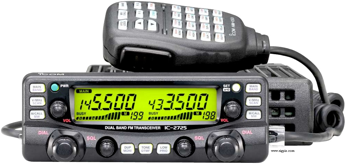 A picture of Icom IC-2725E