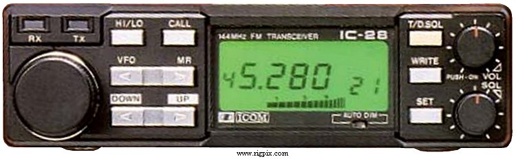A picture of Icom IC-28