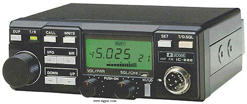 A picture of Icom IC-28E