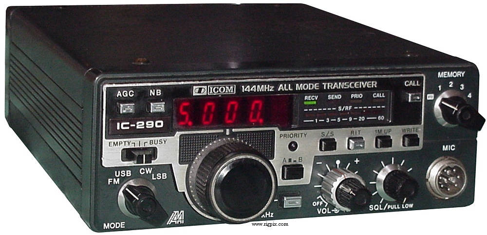 A picture of Icom IC-290