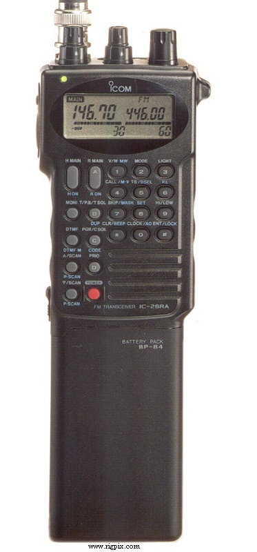 A picture of Icom IC-2SRA