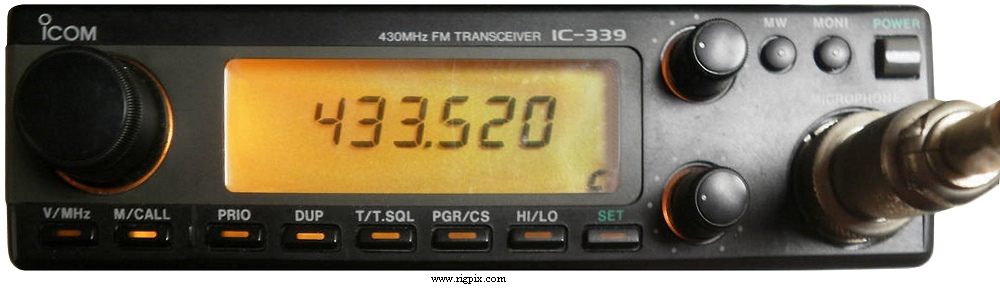 A picture of Icom IC-339