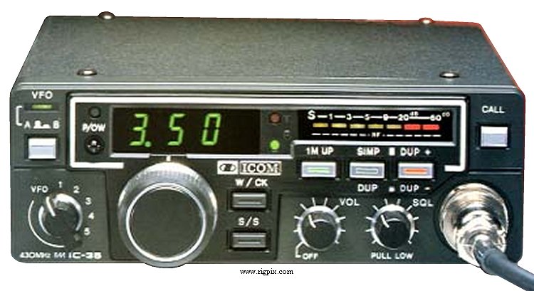 A picture of Icom IC-35