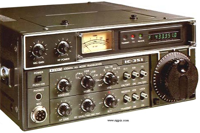 A picture of Icom IC-351