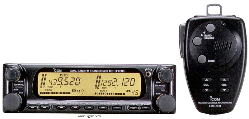 A picture of Icom IC-3700D