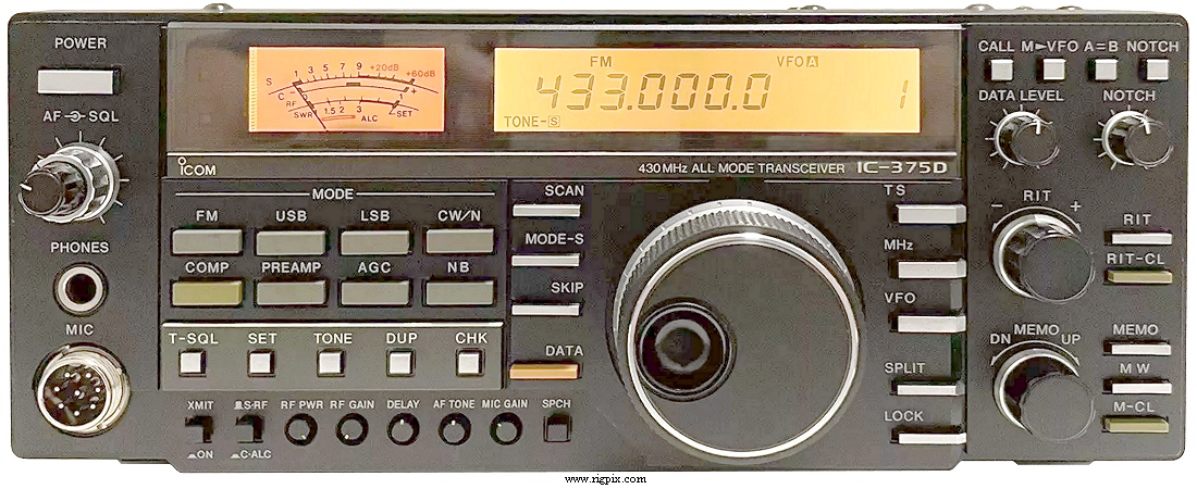 A picture of Icom IC-375D