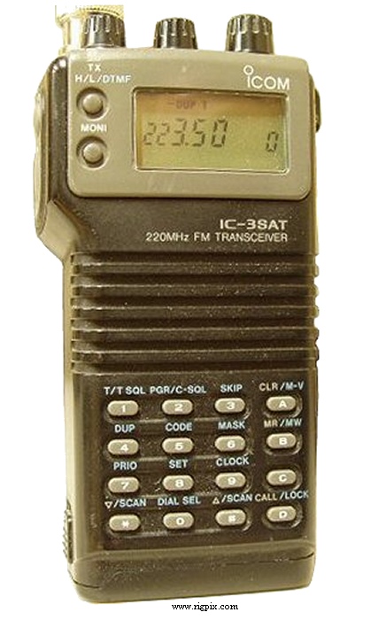 A picture of Icom IC-3SAT