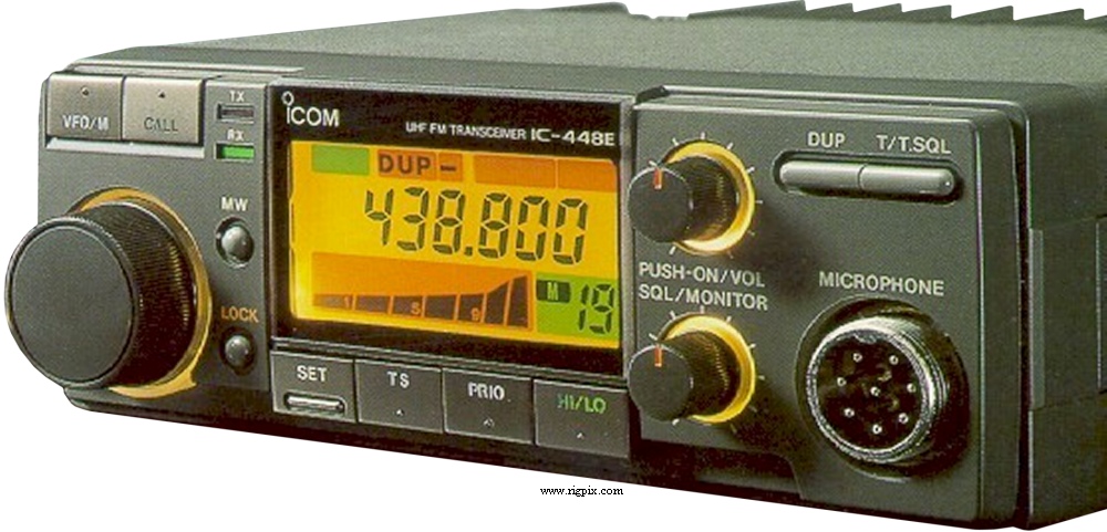 A picture of Icom IC-448E