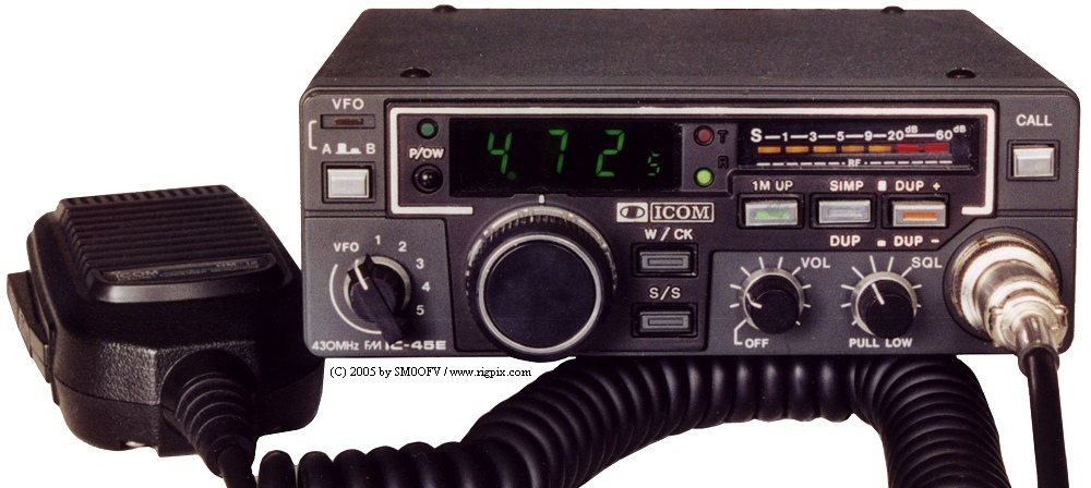 A picture of Icom IC-45E