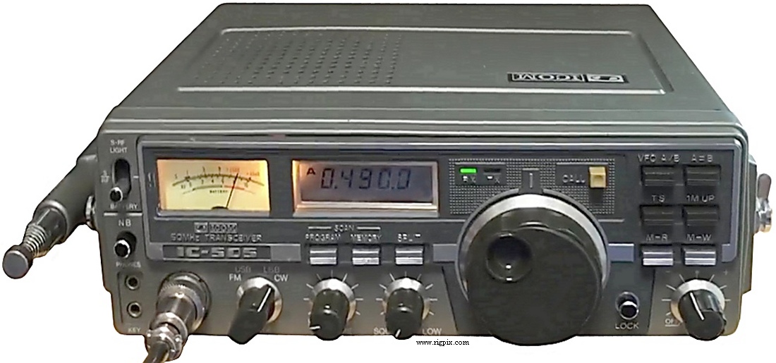 A picture of Icom IC-505