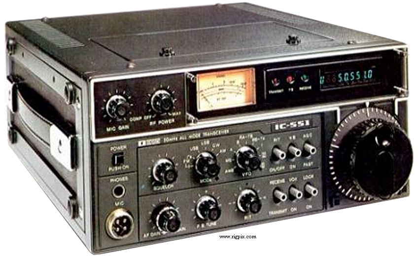 A picture of Icom IC-551