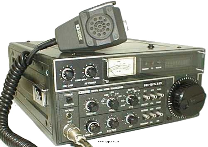 A picture of Icom IC-551D