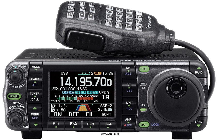A picture of Icom IC-7000