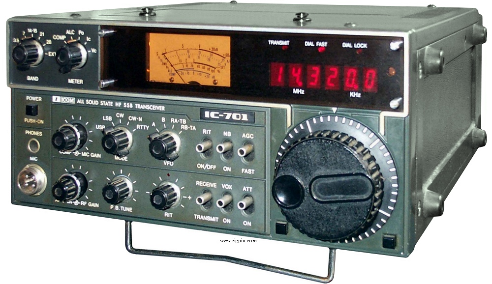 A picture of Icom IC-701