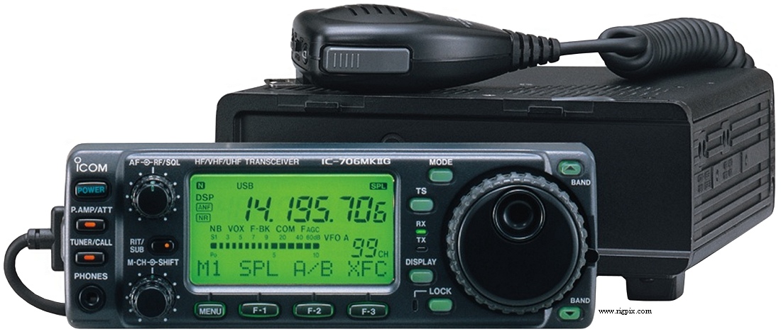 A picture of Icom IC-706MKIIG