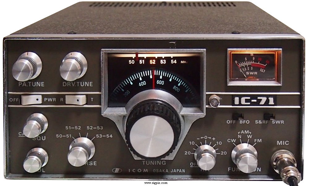 A picture of Icom IC-71