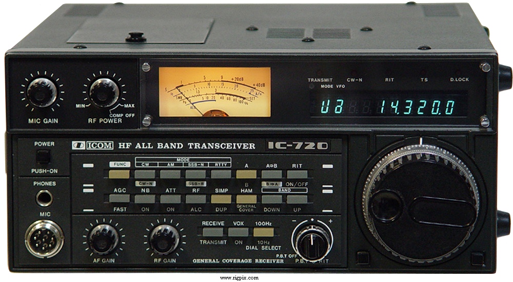 A picture of Icom IC-720
