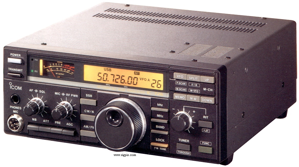 A picture of Icom IC-726