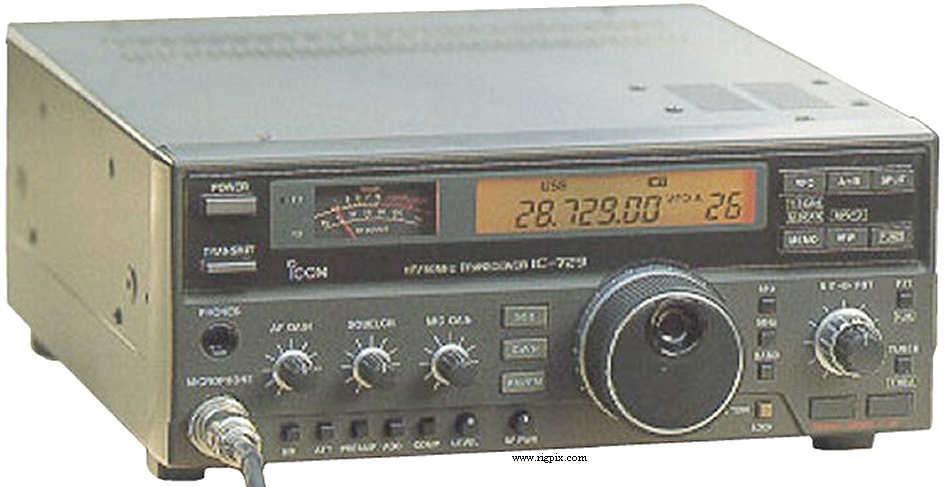 A picture of Icom IC-729