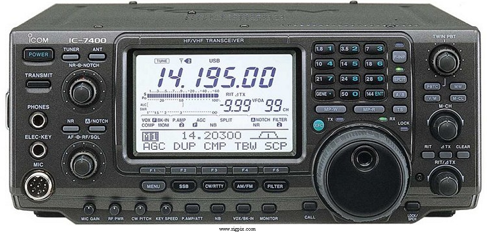 A picture of Icom IC-7400
