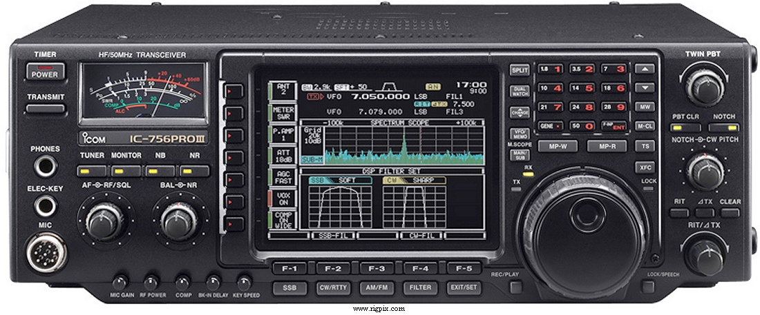 A picture of Icom IC-756 Pro III