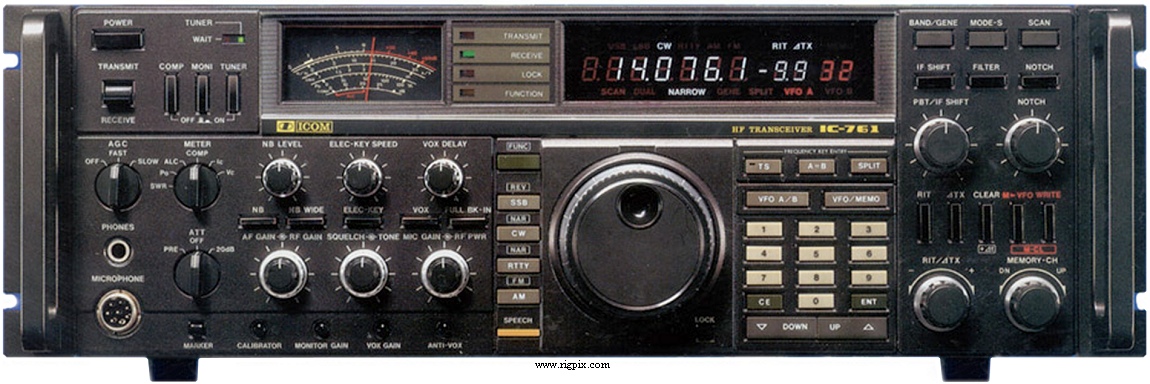 A picture of Icom IC-761