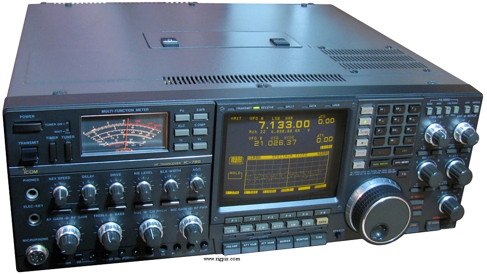 A picture of Icom IC-780