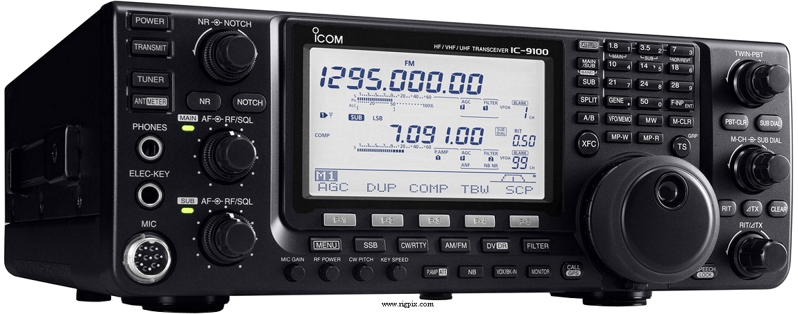A picture of Icom IC-9100
