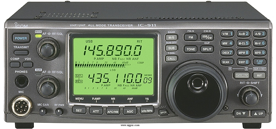 A picture of Icom IC-911