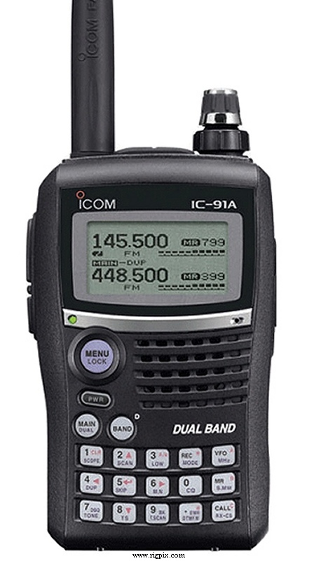 A picture of Icom IC-91A